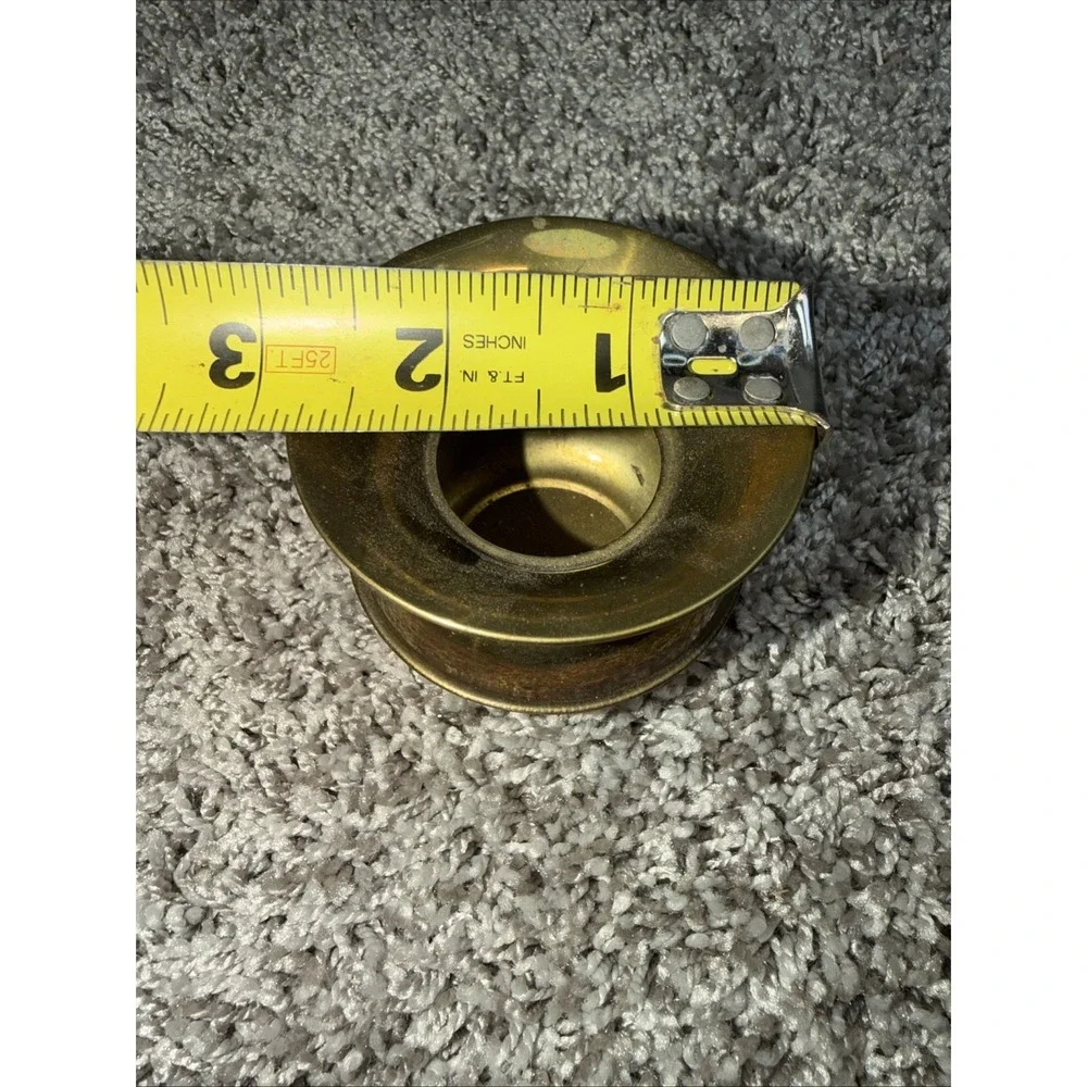 Vintage Small Brass Spittoon